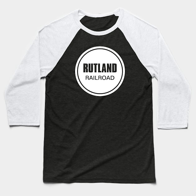 Rutland Railroad Baseball T-Shirt by Raniazo Fitriuro